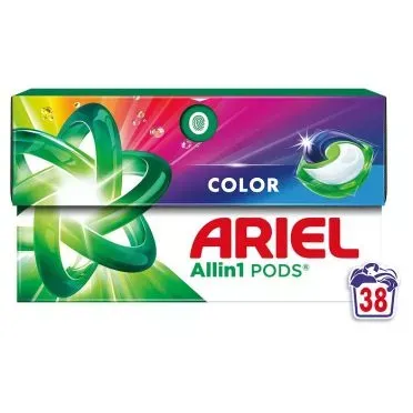 Ariel Allin1 PODS+ Color, Κάψουλες Πλυντηρίου - 38 Κάψουλες