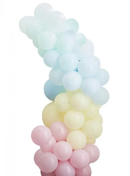 Μπαλόνια παστέλ