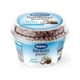 Gourmet Επιδόρπιο Γιαουρτιού Καρύδα & Νιφάδες Σοκολάτας 160γρ.
