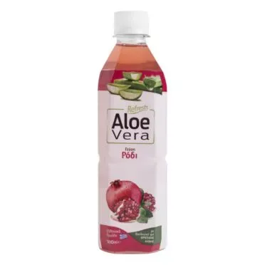 REFRESH ALOE VERA ΠΟΤΟ ΜΕ ΓΕΥΣΗ ΡΟΔΙ 500ML