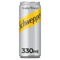 Soda Water Κουτί Schweppes 330 ml