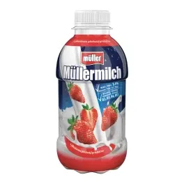Muller Γάλα με Γεύση Φράουλα 380ml