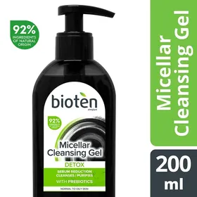 Bioten Detox Gel Καθαρισμού Για Κανονική/Λιπαρή Επιδερμίδα 200ml.