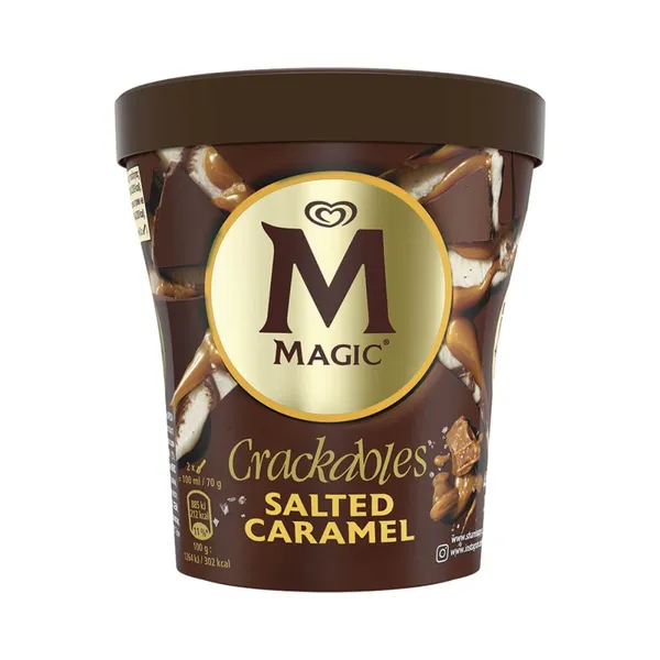 Magic Double Caramel Οικογενειακό Παγωτό