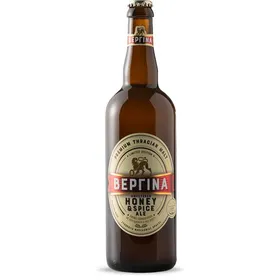 Μπίρα ΒΕΡΓΙΝΑ honey & spice one way φιάλη 750ml