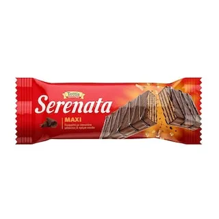 Serenata Γκοφρέτα Maxi Με Σοκολάτα Γάλακτος 50γρ.