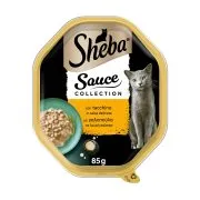 SHEBA Sauce Collection Υγρή Τροφή Γάτας με Γαλοπούλα σε Λευκή Σάλτσα 85g