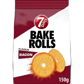 7DAYS Bake Rolls με γεύση Μπέικον 150g