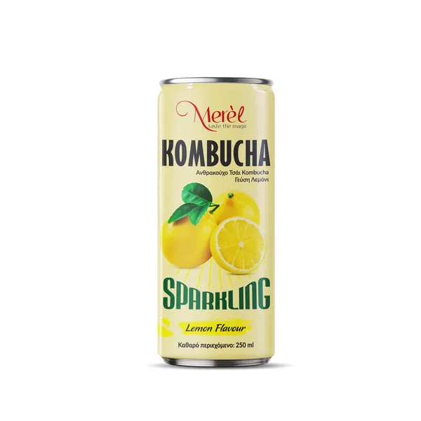MEREL Ice Tea Κομπούχα Λεμόνι 250ml