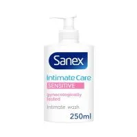 SANEX Intimate Wash Υγρό Καθαρισμού για την Ευαίσθητη Περιοχή Sensitive 250ml