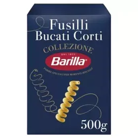 BARILLA MAKARONI FUSILLI BUCATI CORTI 500GR