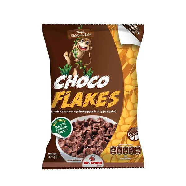 MrGrand Δημητριακά Choco Flakes 375γρ.