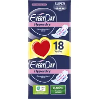 Σερβιέτες Everyday Hyperdry Ultra Plus Super Economy 18 τεμ
