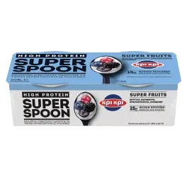 Superspoon Blueberry Επιδόρπιο Γιαουρτιού 2x170 gr