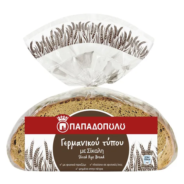 Παπαδοπούλου Ψωμί Γερμανικού Τύπου Σικαλ