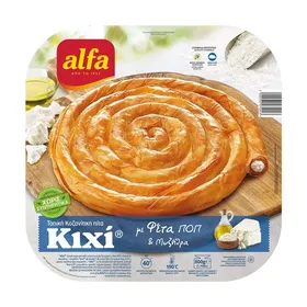 Κοζανίτικη πίτα κιχί φέτα Π.Ο.Π. και μυζήθρα κατεψυγμένη