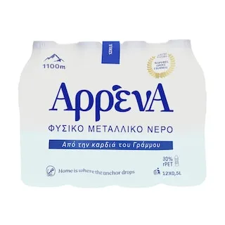 ARENA Νερό Φυσικό Μεταλλικό 12x500ml