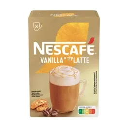 Nescafe Gold Καφές Espresso Vanilla Latte 8x17g