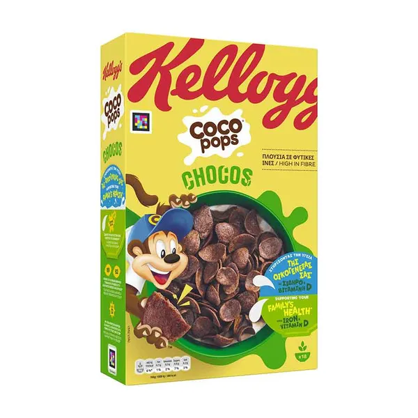 Kellogg's Coco Pops Δημητριακά Chocos 550gr