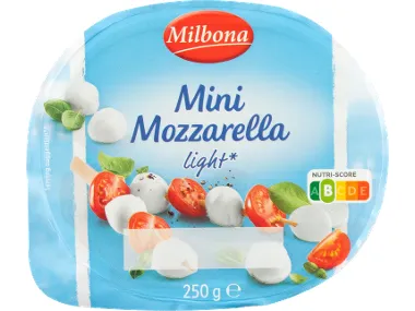 Τυρί μοτσαρέλα μίνι ποικιλία 125g