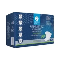 GLOW & BEAUTY Σερβιέτα Ελαφράς Ακράτειας Ανδρικές 10τμχ