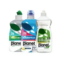 Combo Απορρυπαντικών Πιάτων Planet 3τεμ