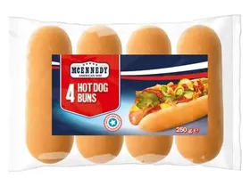 Ψωμάκια για Hot Dog