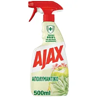 Ajax Απολυμαντικό Επιφανειών με Αιθέρια Έλαια Καθαριστικό Spray Αντλία 500ml