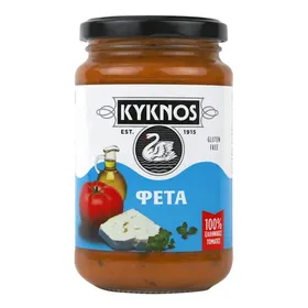 Σάλτσα ντομάτας με φέτα & ρίγανη
