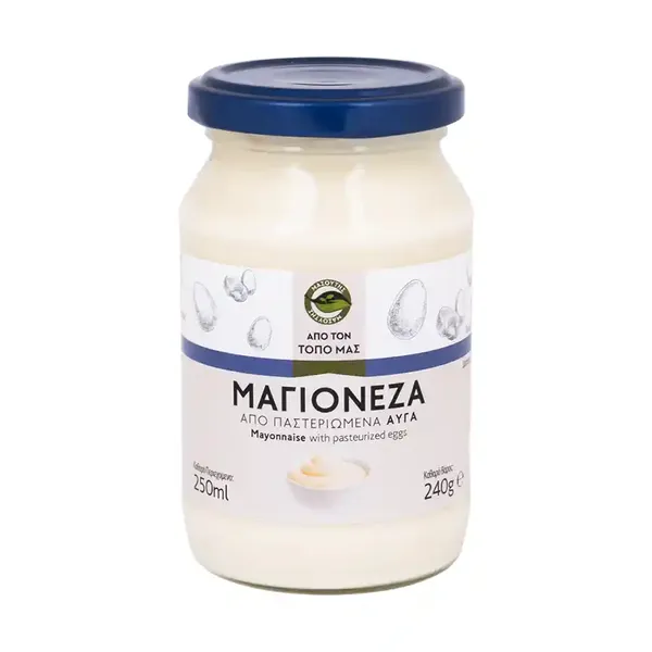 Μαγιονέζα ΜΑΣΟΥΤΗΣ ΑΠΟ ΤΟΝ ΤΟΠΟ ΜΑΣ 250ml