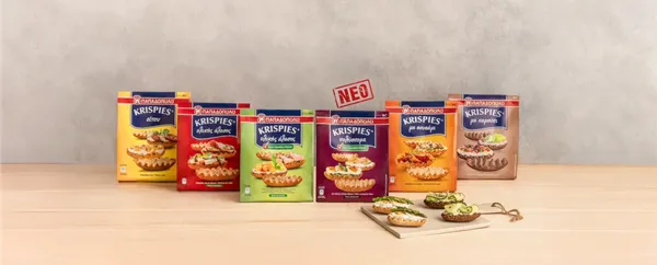 Krispies όλες οι γεύσεις 200γρ.