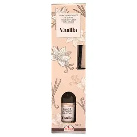 MrGrand Αρωματικό Χώρου Στικ Vanilla 50ml.