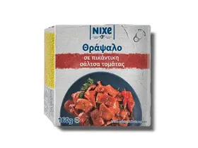 Θράψαλο σε πικάντικη σάλτσα τομάτας