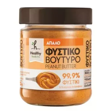 Healthy Habits Φυστικοβούτυρο Απαλό 180γρ.