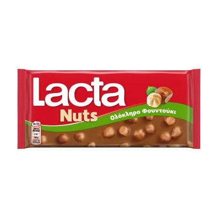 LACTA NUTS ΣΟΚΟΛΑΤΑ ΓΑΛΑΚΤΟΣ ΑΜΥΓΔΑΛΟ 85G