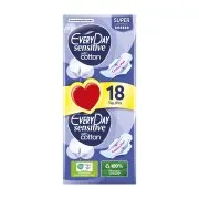 Everyday Sensitive Ultra Plus Super 18τεμ & Τσαντάκι Δώρο