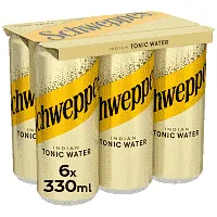 Αναψυκτικό Indian tonic water SCHWEPPES 6x330ml
