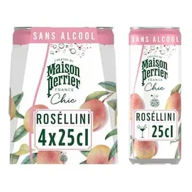 Έτοιμο coctail χωρίς αλκοόλ Rosellini Maison Perrier Chic 4x250 ml