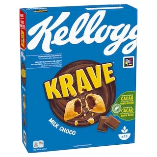 KELLOGGS Δημητριακά Krave Σοκολάτα Γάλακτος 410g