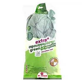 MrGrand Σφουγγαρίστρα Green Με Μικροΐνες 1 τεμ.