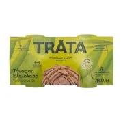 Τόνος σε Ελαιόλαδο Trata 2x140g