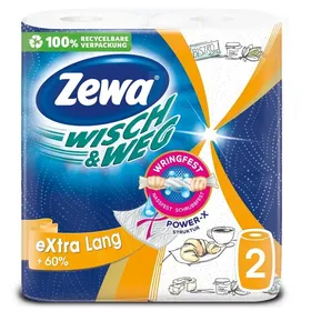 Zewa WISCH&WEG Extra Lang χαρτί κουζίνας, 2 ρολά
