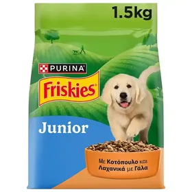 Purina Friskies Junior Ξηρά Σκυλοτροφή Κοτόπουλο 1,5kg.