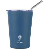 GLOW & BEAUTY Home Coffee Mug Ανοξείδωτο Μπλε 400ml