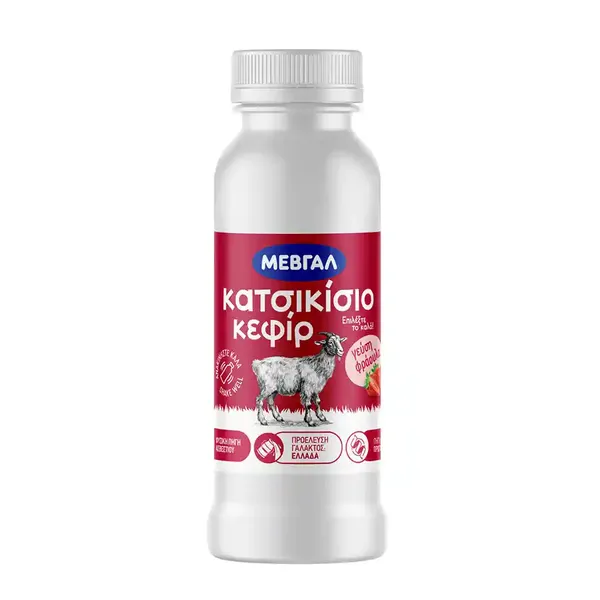 Μεβγάλ Κεφίρ Κατσικίσιο Φράουλα 200ml.