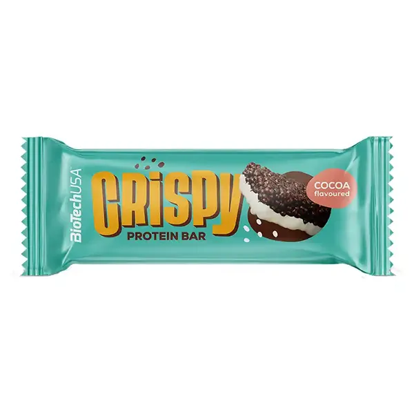 Biotechusa Μπάρα Πρωτεΐνης Crispy Κακάο Χωρίς Γλουτένη 40γρ.