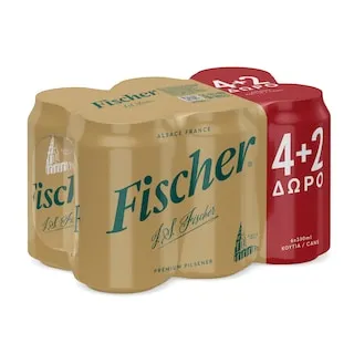 Fischer Μπίρα Pilsner 330ml.