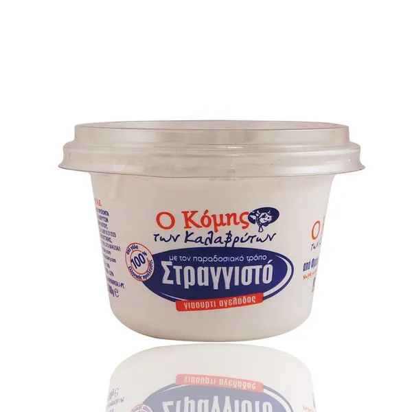 γιαούρτι αγελάδος στραγγιστό