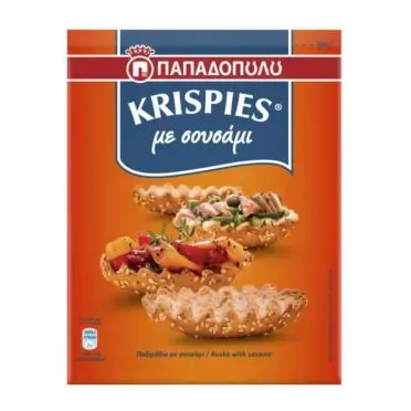KRISPIES Με Σουσάμι 10x200g