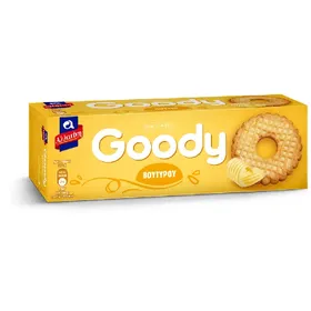 Goody μπισκότα βουτύρου 175γρ / κανέλας 185γρ